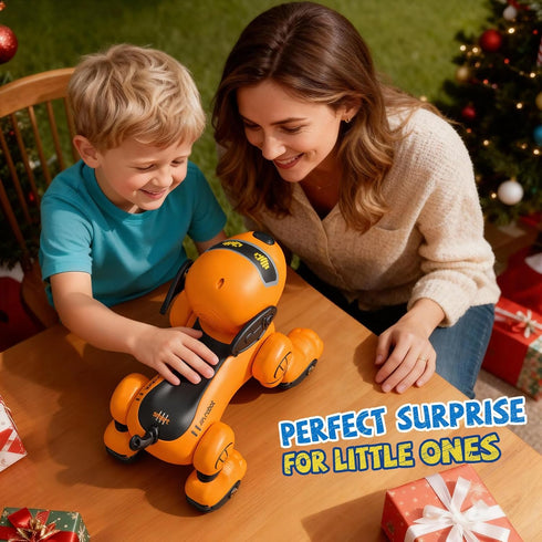 Programmable anysun Robot Dog for Kids, Remote Control Dog with Voice and Touch Interaction, Followable Dog Robot