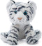 The Petting Zoo 8 Inch White Tiger Stuffed Animal, Gifts for Kids, Wild Onez Zoo Animals
