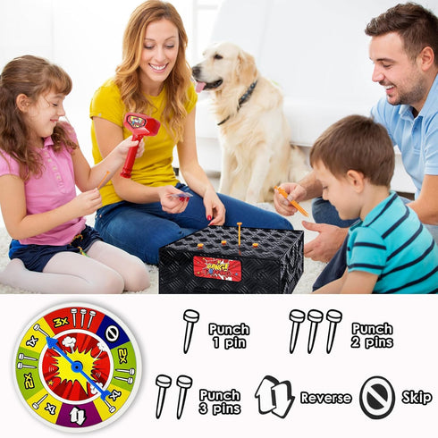 Whack a Balloon Game, Blast Box Balloon Game, Wack a Balloon Game, Desktop Board Games for Kids, Adults, Family Party