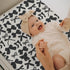 ZoUbqchY 32''16'' Black Bows Girls Changing Pad Covers for Baby Girl Boy Valentine Bows Fitted Change Table Covers Mats