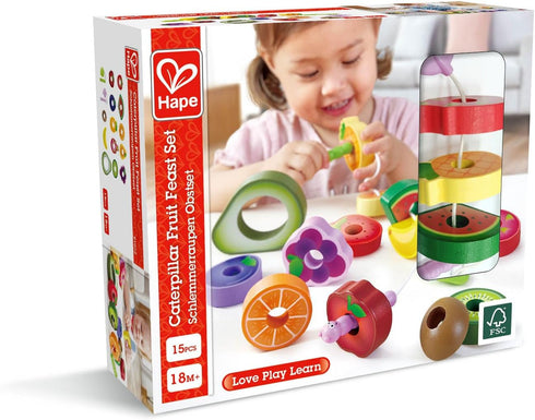 Playset Hape Caterpillar Fruit Feast
