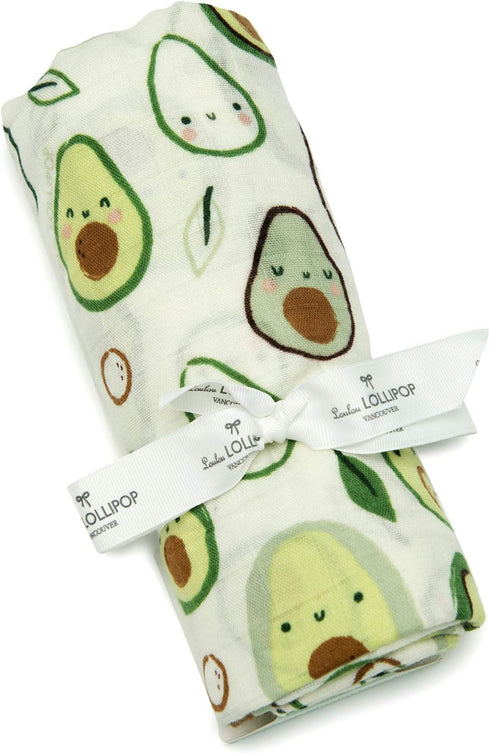 Loulou Lollipop Soft Baby Swaddle Blanket - Muslin Wrap Receiving Blanket for Newborn to Toddler, 47” x 47”