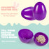 300 2.3" JOYIN PCS Easter Eggs, Empty Plastic Eggs Fillable Colorful Bright Eggshell Bulks for Easter Hunt, Filling