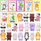 Qudoustar 28 Pack Valentines Day Gifts for Kids School with Kawaii Mochi, Stress