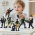 Baimiby 4-7, 6 Playset Set 3+ Army Men Action Figure, Soldiers Toy for Boys Age Pcs Special Force Action Figure