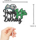 Video Game Happy 14th Birthday Cake Topper, Boy's 14th Birthday Party Supplies, Game On Decoration