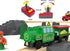 Set, Wooden Train Accessories Battery Operated Locomotive Train, Remote Control Train for Track Powerful Engine Train