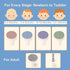 Trimmer 4-Stage 18-Pcs Fansidi Baby Nail Electric, Easy & Safe Nail File for Newborn to Toddler, Whisper-Quiet