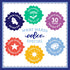 1000 23" 23" eeBoo Piece Puzzle - Village by the Sea Jigsaw Puzzle for Adults, Square x Made with Recycled Board