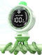 Generic Portable Stroller Fan with 135 Auto Oscillation, 3-Color LED Night Light, Rechargeable