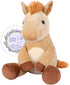 SuzziPals Heatable & Coolable Horses Stuffed Animals, Microwave Heating Pad, Horses Plush