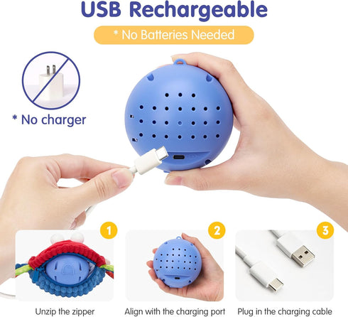 6+ 12-18 Tummy 1-3 hahaland Baby Toys Months - Crawling Musical Dancing Walking Moving Bouncing Learning Crab Time Toy