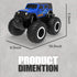 Amphibious Remote Control Car Toys for Boys - 2.4GHz 1:16 All Terrain Off-Road RC Car, Waterproof Monster Truck