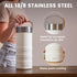 22oz 360 50F 24 2 Full-Day Cold-Chain Breastmilk Cooler, Double-Wall Vacuum Stainless Steel with Cooling, Keeps Milk