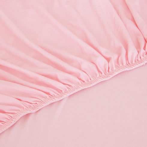 Magik & Kover 2 Pack 52" 28", Stretchy Crib Sheets Girl, Baby Crib Sheets Fitted for Standard Crib and Toddler Mattress