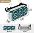 miaozhen Cartoon Cars Dark Blue and Green Bedside Storage Bag Hanging Organizer Rocking Chair Storage Bag for Bunk