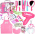 Gifts2U Hair Salon Toys for Girls, Girl Beauty Salon Playset Pretend Hair