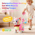 Marsjoy Set Rainbow Walking Cat Toy for Kids Kitty Toys for Girls Kitten that Talking Meows Singing Dancing Repeat What