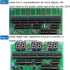 DIY Electronic Clock Kit, 6 Bit Digital Circuit Soldering Kit for Skill Contest Training Materials