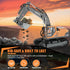 Dogern 3-12, 3-IN-1 2.4GHz 14 680Rotating, 2400mAh RC Excavator Toy for Boys Bucket/Claw/Drill, Channel Construction