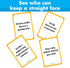 BRAVEBUG You Laugh You Lose Game - Funny Charades Kids Games - Board Games for Kids & Teens - Try Not to Laugh