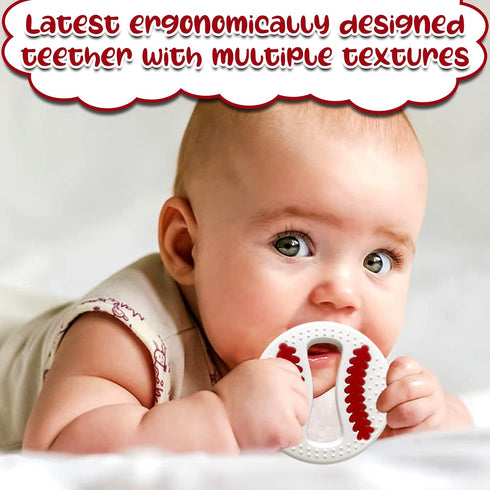 Itybity Silicone Baseball Teether