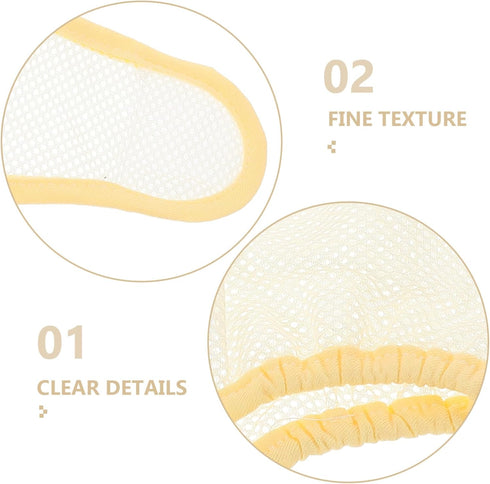 HEALSOPTHY Reusable Diaper Cover Mesh Pant for Newborns Comfortable Underwear for Potty Training Netting Pants Yellow