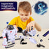 STEM Toys for Kids Ages 8-12, Solar Robot Science Kits, 120Pcs Building Experiments for 8-14 Year Olds
