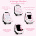 Hooyax Baby Car Seat Cover with Dual Zipper, Extra Large Mesh Window Carseat Canopy, All-Season Weather Protection
