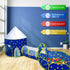 PigPigPen 3pc Kids Play Tent for Boys with Ball Pit, Crawl Tunnel, Princess Tents for Toddlers
