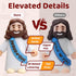 30 Pack 5 Little Jesus Figures Easter Religious Toys - Tiny Jesus Figures, Color Mini Jesus Figurines in Bulk, Baby