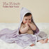 Momcozy 2 Pack 35 35 Inch, Set Hooded Baby Towel, and Cotton Bath Towel with Hooded, Large X Baby Towel for Boy