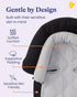 2-in-1 Travel Bug GoldBug Baby & Toddler Car Seat Head Support - Black