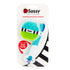 Sassy Teether with Flexible Strap & Clip for Soothing Relief