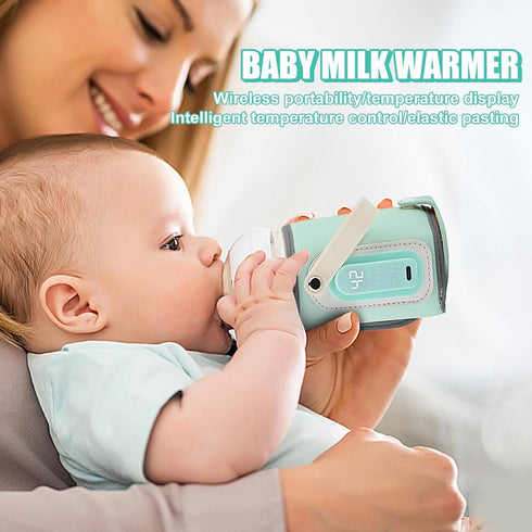 Generic Travel Bottle Warmer,USB Powered Heating Sleeve | Kids Fast Night Feeding Milk Warmers | for Kids Girls Boys