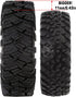 INJORA 1.0 Kraken Claw Crawler Mud Terrain Tires, 4PCS for SCX24 Bronco Gladiator C10 JLU Deadbolt B17 Axial 1/24 1/18
