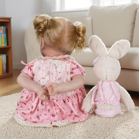 20 Inch Set 3+ CHAREX Realistic Reborn Baby Doll Girl Lifelike Real Life Handmade Newborn Toddler, Soft Cuddly Weighted