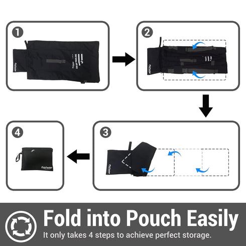 ProFaster Backpack Car Seat Travel Bag for Air Travel Universal Infant Carseat Gate Check Bag Cover for Airplane