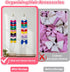 Neyauo 3 38" Pcs Bow Holder for Girls Hair Bows, Long Wall Hanging Hair Bow Organizer for Headbands & Clips, White