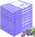 RUZAKO 30% 10 Pack Diaper Pail Refill Bags Compatible With Dekor Plus Diaper Pail, Extra Length, Lavender Scent