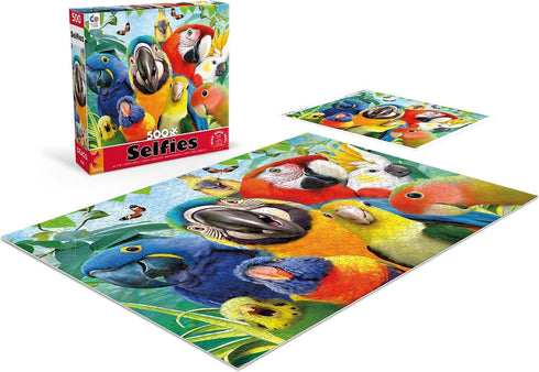 500 Ceaco - Selfies - Perfect Parrot - Piece Jigsaw Puzzle