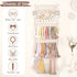 POVETIRE Headband Holder Hair Bow Organizer for Girls,Macrame Bow Holder Hair Accessories Organizer Storage Large