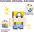 8PCS Pack, 3+ GobiDex Magnetic Action Figures- Creatures of Block World Toys Compatible with Magnet Building Blocks