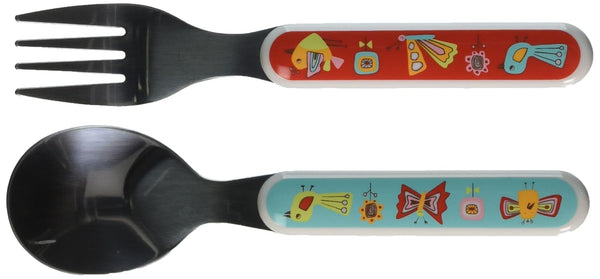 Sugarbooger Silverware Set featuring Birds & Butterflies
