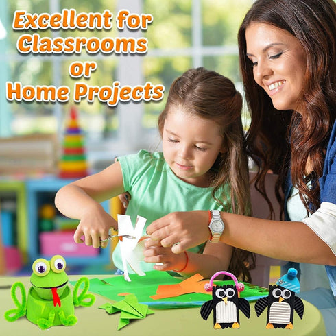 Goodyking Arts and Crafts Supplies for Kids, All in One Craft Art Supply Kit for Ages 4-8, Kindergarten