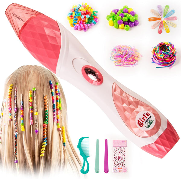 DIY Hair Braiding Machine with Beads - Kids Automatic Hair Styling Tool