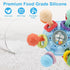 Baby Montessori Sensory Toys for 0-6 & 6-12 Months, Food Grade Teething Toys for Babies 0-18 Months, Developmental Gifts