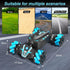 Axirata Remote Control Car Hand Controlled Gesture Stunt Car with Spray, Lights & Music for Kids 6-13, 4WD 2.4GHz