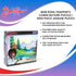 Bob Ross Trapper's Cabin Nature Puzzle - 1000 Piece Jigsaw Toy for Adults and Kids, Interactive Brain Teaser