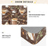 CZXW 52" 28" Coffees Pattern Crib Sheets Fitted x Natural Cotton Soft & Breathable for Baby Crib Mattress